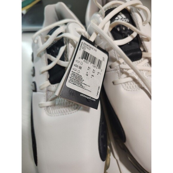 NEW ADIDAS POWERBAND WD GOLF SHOE SIZE 9 Read Description! main image 8